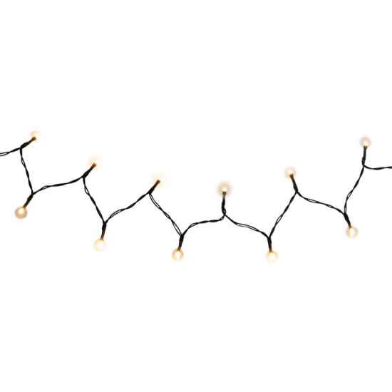 LED гирлянда MаgiсHome Ceibo, 48 LED, теплый белый, 3xАА, 8 режимов, таймер, наружняя.