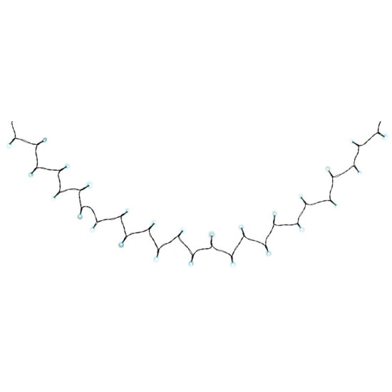 LED гирлянда MаgiсHome Ceibo, 48 LED, холодный белый, 3xАА, 8 режимов, таймер, наружняя.