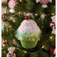 Rotājums MagicHome Candy Line, mafins, zaļš, 7x7x11 cm, pakarināms Rotājums MagicHome Candy Line, mafins, zaļš, 7x7x11 cm, pakarināms