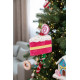 Rotājums MagicHome Candy Line, cepums, rozā, 13x9x15 cm, piekarināms Rotājums MagicHome Candy Line, cepums, rozā, 13x9x15 cm, piekarināms