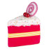 Decoration MagicHome Candy Line, cookie, pink, 13x9x15 cm, hanging