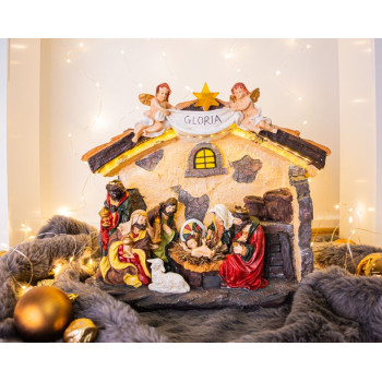 LED рождественская декорация MagicHome, 2 LED, теплый белый, 3xАА, 36х15х19 см. LED рождественская декорация MagicHome, 2 LED, теплый белый, 3xАА, 36х15х19 см.