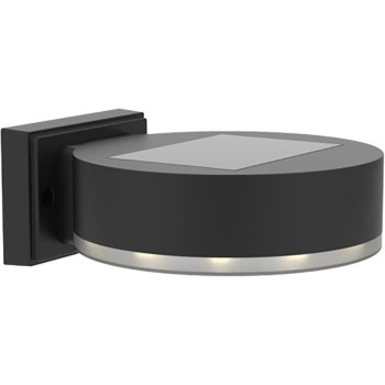 Настенный светильник Strend Pro/для забора, SMD LED, на солнечных батареях, упаковка. 2 шт., 14x12x5,5 см.