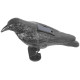 Plasic bird Black raven, solar