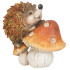 Украшение MagicHome Nature, Ежик на грибочке, керамика, 12,5х8х12 см