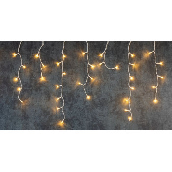 LED гирлянда MаgiсHome Icicle, 200 LED, теплый белый, MULTI CONNECT, сосулька, простое освещение, 230В 50Гц. LED гирлянда MаgiсHome Icicle, 200 LED, теплый белый, MULTI CONNECT, сосулька, простое освещение, 230В 50Гц.