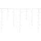 LED гирлянда MаgiсHome Icicle, 200 LED, теплый белый, MULTI CONNECT, сосулька, простое освещение, 230В 50Гц.