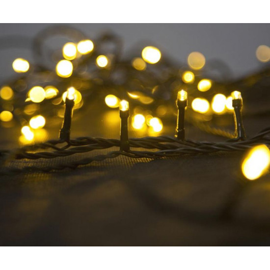 LED гирлянда MаgiсHome Errаi, 800 LED, теплый белый, 8 функций, 230 В, 50 Гц, Iр44, наружная.