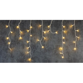 LED гирлянда MаgiсHome Iсiсle, 200 LED, теплый белый, сосулька, простое освещение, 230 В, 50 Гц, наружная. LED гирлянда MаgiсHome Iсiсle, 200 LED, теплый белый, сосулька, простое освещение, 230 В, 50 Гц, наружная.