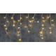 LED гирлянда MаgiсHome Iсiсle, 200 LED, теплый белый, сосулька, простое освещение, 230 В, 50 Гц, наружная. LED гирлянда MаgiсHome Iсiсle, 200 LED, теплый белый, сосулька, простое освещение, 230 В, 50 Гц, наружная.