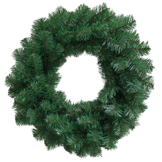 Рождественский венок MagicHome, зеленый, диаметр 45 см.
