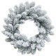 Garland MagicHome Christmas, natural, snow-covered, 45 cm