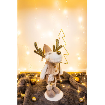 LED Рождественская фигурка MаgiсHome, Олененок, 10 LED, теплый белый, высота 50 см.