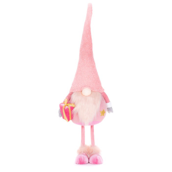 Рождественская фигурка MаgiсHome , Эльф, розовый, 56 см.