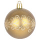 Globusi MagicHome Christmas, 20gab, 6 cm, zelts, uz Ziemassvētku eglītes