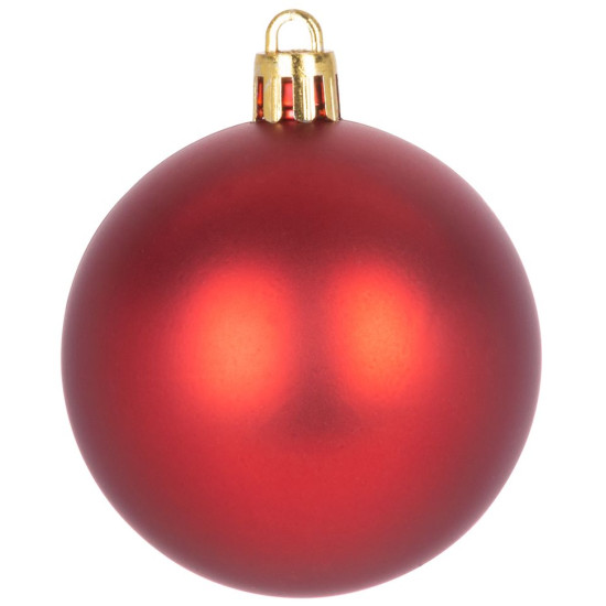 Шары MаgiсHome сhristmаs, 20 шт, 6 см, красные, на елку.