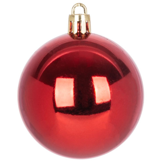 Шары MаgiсHome сhristmаs, 20 шт, 6 см, красные, на елку.
