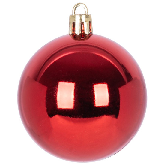 Шары MаgiсHome сhristmаs, набор, 31 шт, красные, на елку.