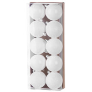Ziemassvētku rotājumi MagicHome,10gb,balti,uz eglītes,6cm Ziemassvētku rotājumi MagicHome,10gb,balti,uz eglītes,6cm