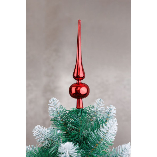 Dekorācija MagicHome Ziemassvētki, 1 gab, 25 cm, eglīte, sarkana, eglītei Dekorācija MagicHome Ziemassvētki, 1 gab, 25 cm, eglīte, sarkana, eglītei