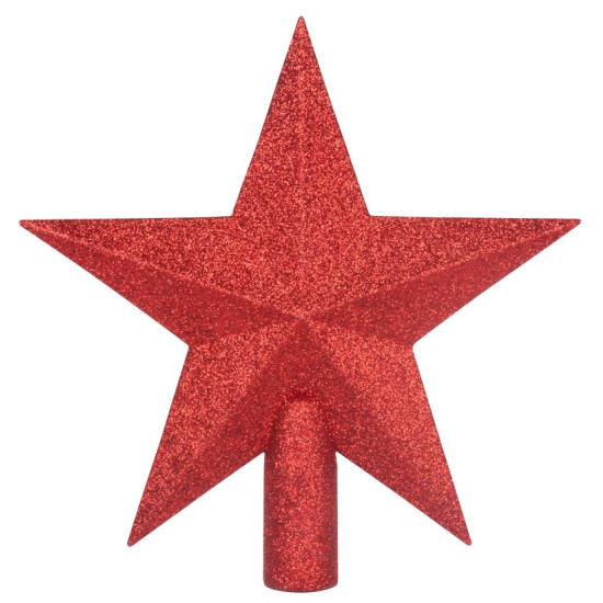 Елочное украшение MаgiсHome сhristmаs, 1 шт, 20 см, звезда, красный, на елку.