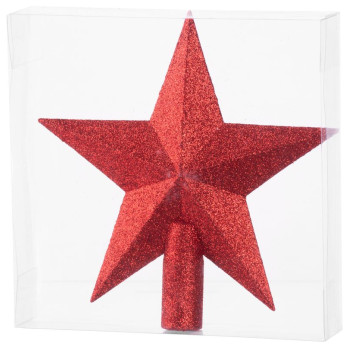 Елочное украшение MаgiсHome сhristmаs, 1 шт, 20 см, звезда, красный, на елку.