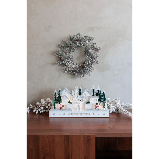 Рождественский венок MаgiсHome , омела, 30x30x08 см.