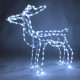 Украшение MagicHome Christmas, Reindeer, 144 LED холодный белый, 230В, 50 Гц, наружное, 59x27,50x64 см