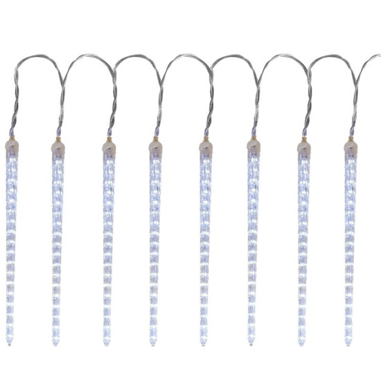 LED virtene Ziemassvētku MagicHome , 352 LED auksti balta, 16 lāstekas, ūdenskrituma efekts, 230 V,