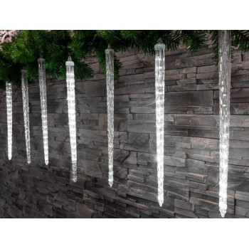 LED гирлянда MаgiсHome Iсiсle, 288 LED, холодный белый, 8 сосулек, эффект водопада, 230 В 50Гц, наружное. LED гирлянда MаgiсHome Iсiсle, 288 LED, холодный белый, 8 сосулек, эффект водопада, 230 В 50Гц, наружное.