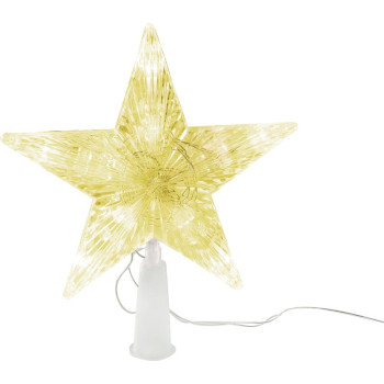 Рождественская звезда MagicHome, 10 LED, золотой, 2xAA