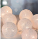 MagicHome Cotton Balls White ķēdīte, 10x LED silti balta, PE/kokvilna, 2xAA, vienkāršs apgaismojums, apgaismojums, L-1,35 m MagicHome Cotton Balls White ķēdīte, 10x LED silti balta, PE/kokvilna, 2xAA, vienkāršs apgaismojums, apgaismojums, L-1,35 m