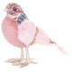 Bird MagicHome Ziemassvētki, rozā, 20x8x14 cm, spalva Bird MagicHome Ziemassvētki, rozā, 20x8x14 cm, spalva