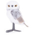 Рождественское украшение MаgiсHome, Сова, серая, размер 10х8х13,5 см.