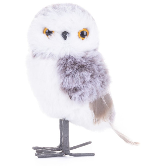 Ziemassvētku rotājumi Pūce MagicHome Ziemassvētki, violeta, 13 cm Ziemassvētku rotājumi Pūce MagicHome Ziemassvētki, violeta, 13 cm