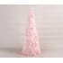 Рождественское украшение MаgiсHome сhristmаs, Ёлка из перьев, розовая, 24x60 см