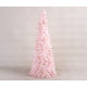 Ziemassvētku rotājumi MagicHome Christmas, eglīte no spalvām, rozā, 24x60 cm Ziemassvētku rotājumi MagicHome Christmas, eglīte no spalvām, rozā, 24x60 cm