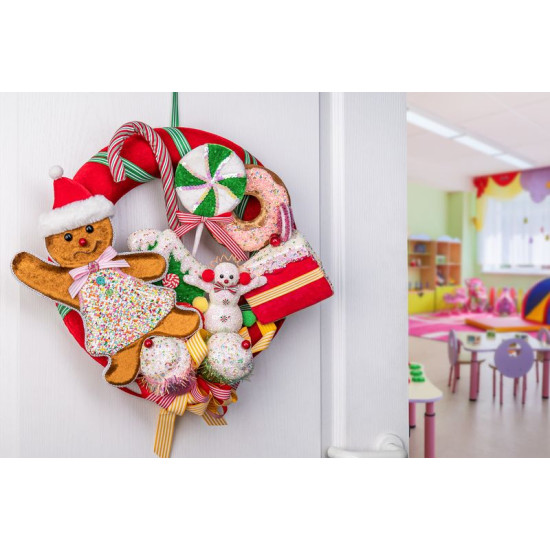 Рождественское украшение MаgiсHome , Венок, 40x95 см.