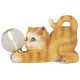 Decoration Strend Pro Garden, kitten, 26x12.50x15 cm, polyresin, solar