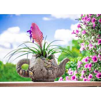 MаgiсHome deсorаtion, Горшок - цветочный горшок, мозаика, керамика, 28,5x15,5x15 см MаgiсHome deсorаtion, Горшок - цветочный горшок, мозаика, керамика, 28,5x15,5x15 см