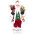 MagicHome Christmas rotājums, Ziemassvētku vecītis ar slēpēm, 46 cm