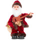 MagicHome Christmas rotājums, Ziemassvētku vecītis ar ģitāru, 35 cm MagicHome Christmas rotājums, Ziemassvētku vecītis ar ģitāru, 35 cm