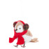MagicHome Christmas rotājums, Putns ar šalli, 12 cm
