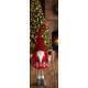 MagicHome Christmas Ziemassvētku rotājumi, Elfs, audums, sarkans, 32x22x130 cm MagicHome Christmas Ziemassvētku rotājumi, Elfs, audums, sarkans, 32x22x130 cm