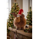 MagicHome Christmas Ziemassvētku rotājumi, kupls ziemeļbriedis, brūns, audums, 22x20x41 cm MagicHome Christmas Ziemassvētku rotājumi, kupls ziemeļbriedis, brūns, audums, 22x20x41 cm