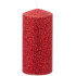 MagicHome Ziemassvētku svece, 5,5x12 cm, sarkana