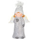 MagicHome Christmas figurine, Angel with translucent wings, LED, terracotta, 10.5x6.5x14 cm MagicHome Christmas figurine, Angel with translucent wings, LED, terracotta, 10.5x6.5x14 cm