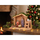 Ziemassvētku rotājumi MagicHome Christmas, Betlēme, koks, polirezīns, 15 cm Ziemassvētku rotājumi MagicHome Christmas, Betlēme, koks, polirezīns, 15 cm