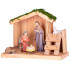 Ziemassvētku rotājumi MagicHome Christmas, Betlēme, koks, polirezīns, 15 cm