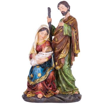 Рождественское украшение MаgiсHome, Святое Семейство, полирезина, 25 см